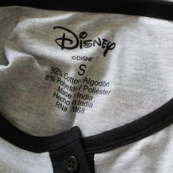 Disney Mickey Mouse Long Sleeve Raglan Top NWOT - Picture 8 of 8